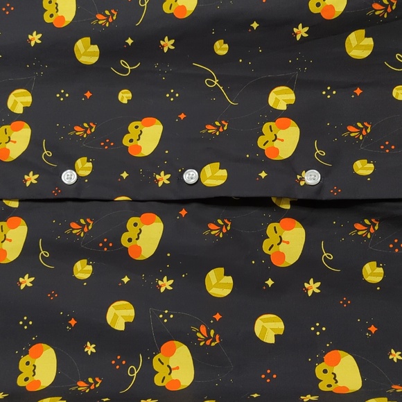 Sulkypup frog print short sleeve button down - Picture 4 of 6